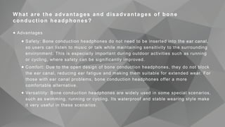 Disadvantages Conduction How Bone Conduction Headphones Work.pptx
