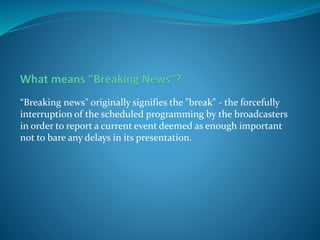 How Breaking is 