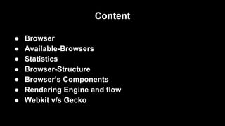 How browser work | PDF