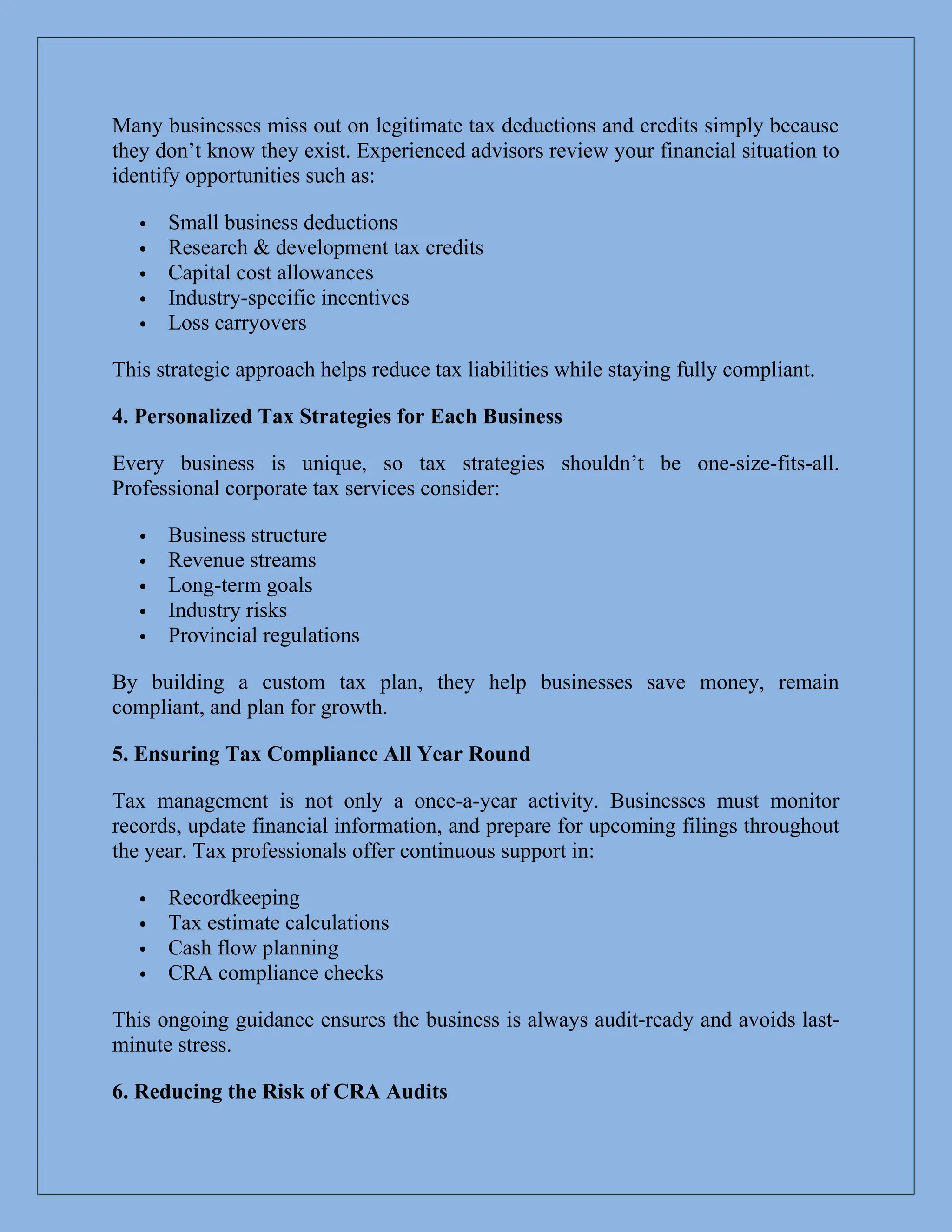 How Canadian Corporate Tax Services Make Complex Tax Issues Easier to ...
