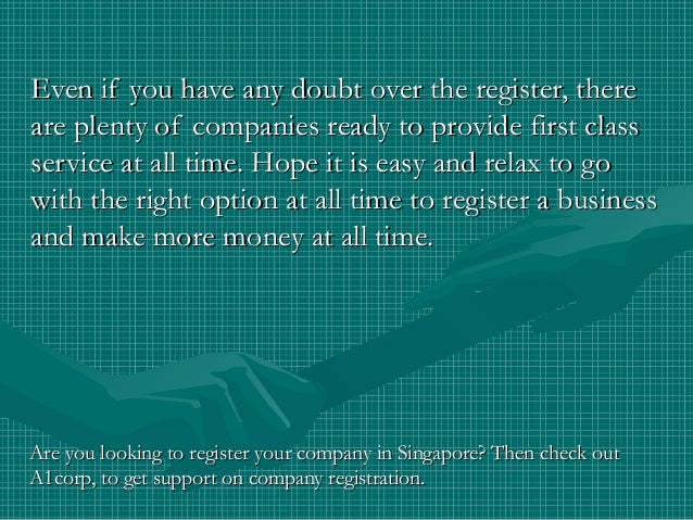 How Can An Outsider Form A Company In Singapore - 