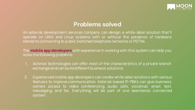 How Can Asterisk Development Services Solve Your Problems? | PDF