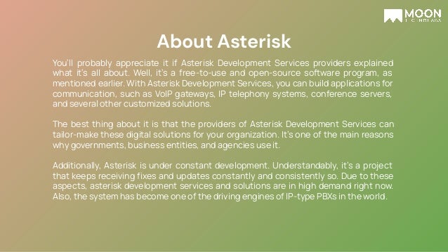 How Can Asterisk Development Services Solve Your Problems? | PDF
