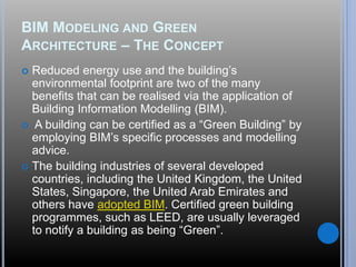 How can BIM improve Green Building Projects Effectively.pptx