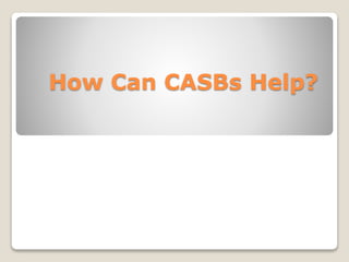 How Can CASBs Help?
 