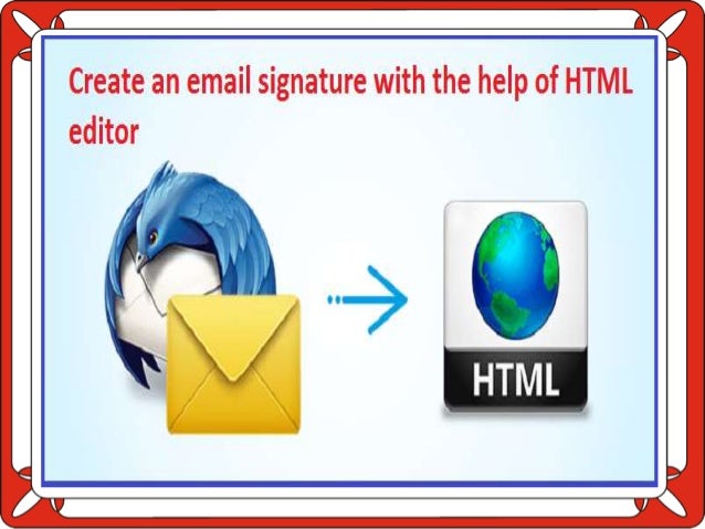 mozilla thunderbird signature mozilla thunderbird signature