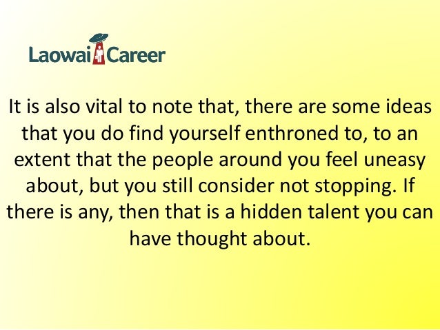 My hidden talent | FunDza