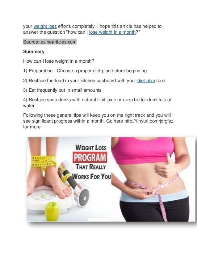 how to lose weight in two months naturally