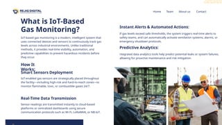 How can IoT improve safety and hazard prevention in industrial gas ...