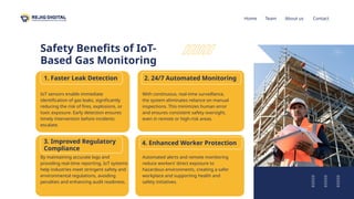 How can IoT improve safety and hazard prevention in industrial gas ...