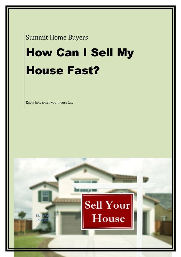 How To Sell Your House Fast (Under 5 Days!)🏡 - YouTube