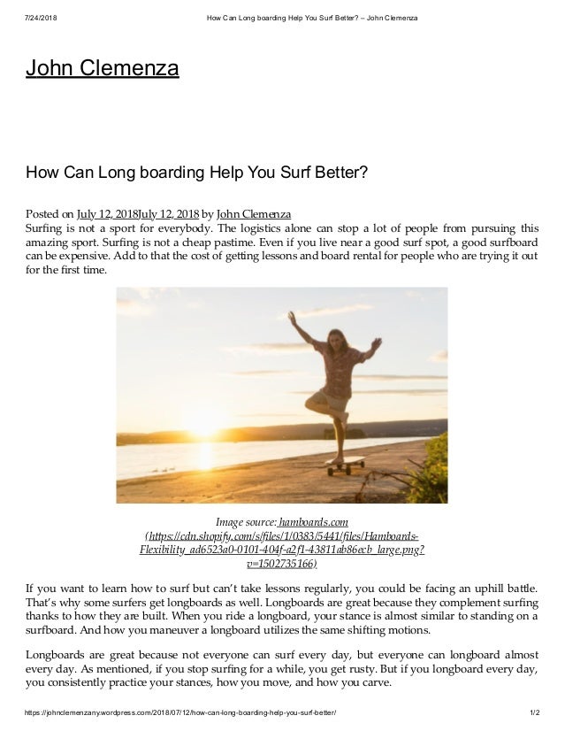 How Can Long Boarding Help You Surf Better How Can Long Boarding Help You Surf Better