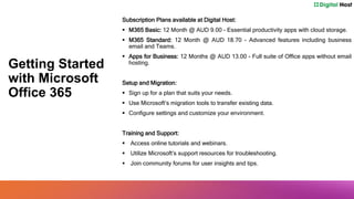 How Can Microsoft Office 365 Improve Your Productivity? | PPTX