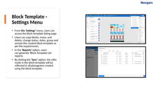 User Configuration Blocks How Can Nexgen POG's Block Template Create and Update Numerous ...