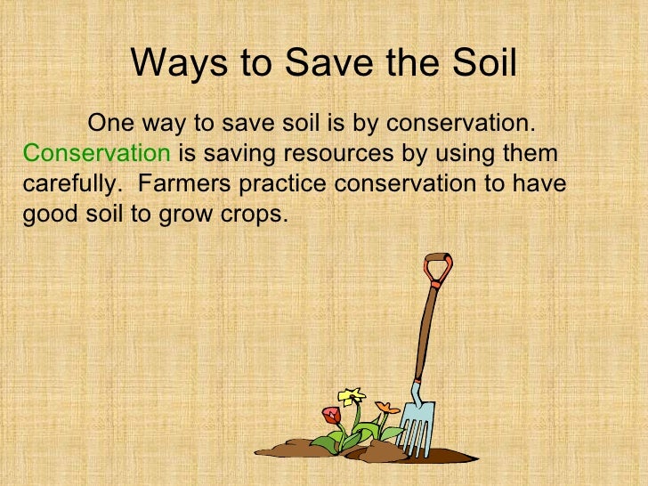 How Can People Conserve Soil