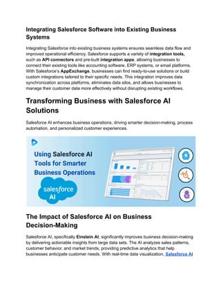 Top Benefits of Salesforce CRM for Your Business | PDF | Computer ...