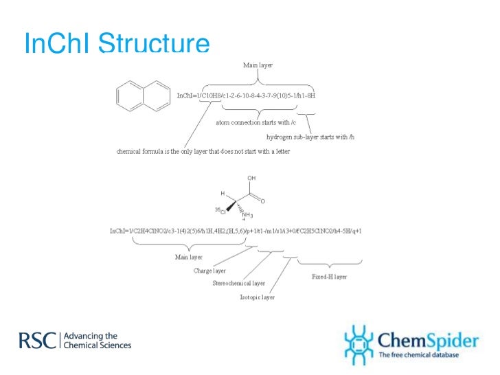 How can the international chemical identifier (InChI) be extended to