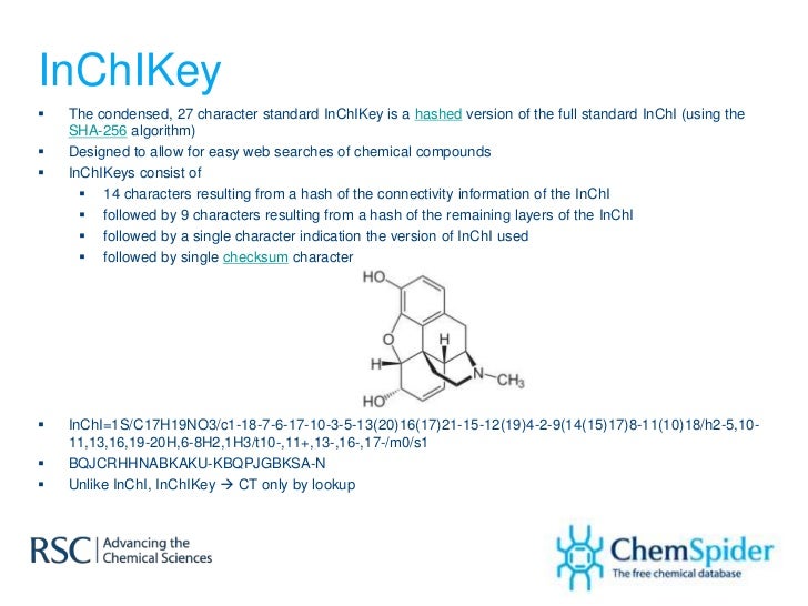 How can the international chemical identifier (InChI) be extended to