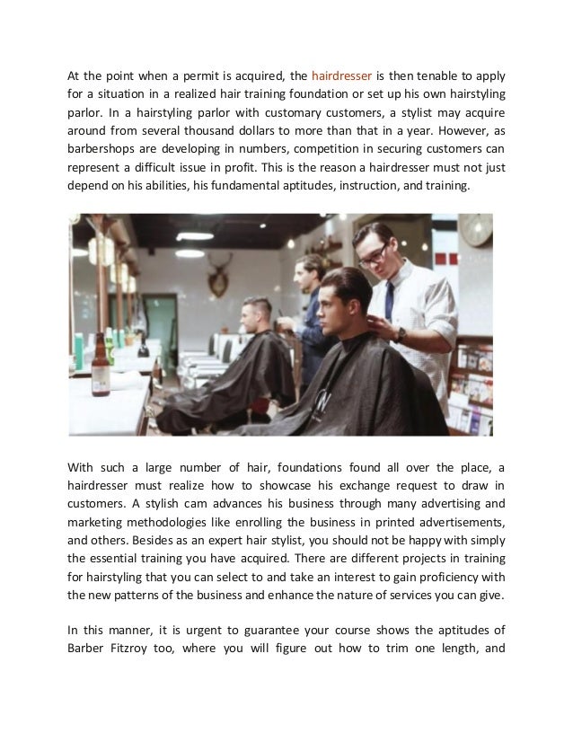 How can you become the best barber fitzroy How can you become the best barber fitzroy