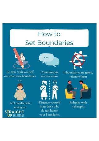 How can you communicate your boundaries?