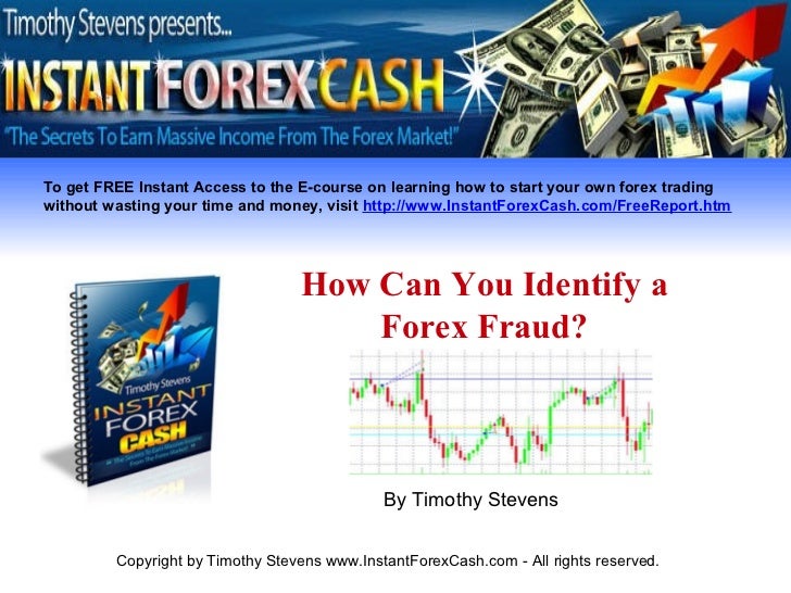 How Can You Identify A Forex Fraud - 