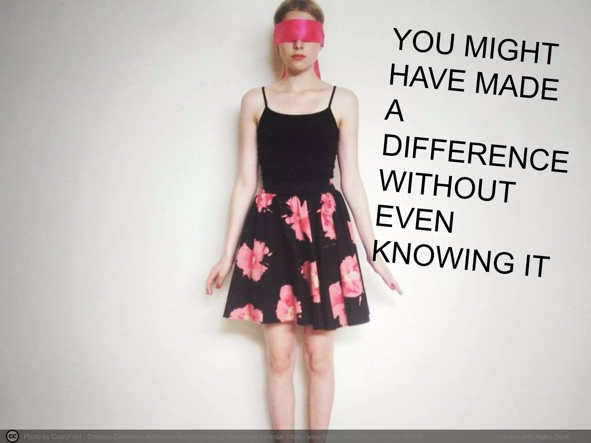 Photo by CrazyFast - Creative Commons Attribution-NonCommercial-ShareAlike License https://www.flickr.com/photos/21979897@N00 Created with Haiku Deck
 