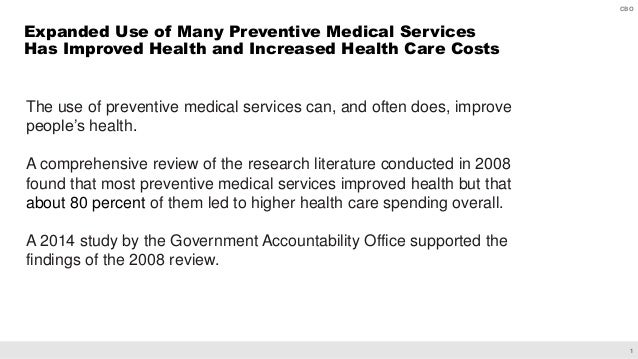 How CBO Analyzes Approaches to Improve Health Through Disease Prevention Slide 2