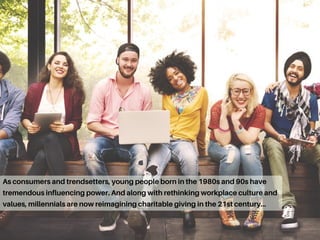 As consumers and trendsetters, young people born in the 1980s and 90s have
tremendous influencing power. And along with re...