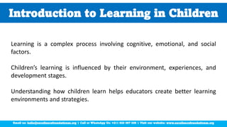 How Children Learn - Teaching and Learning Process.pdf