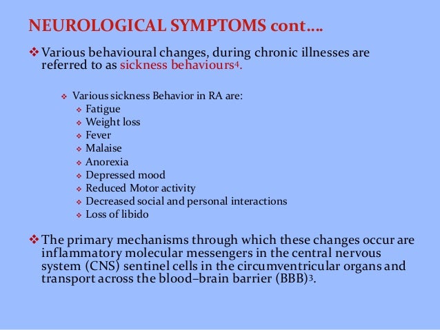 How chronic inflammation in rheumatoid arthritis affects brain pre How chronic inflammation in rheumatoid arthritis affects brain pre