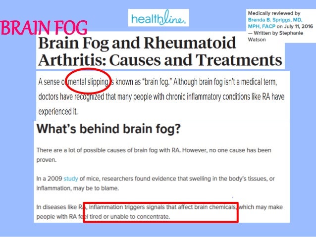 How chronic inflammation in rheumatoid arthritis affects brain pre How chronic inflammation in rheumatoid arthritis affects brain pre