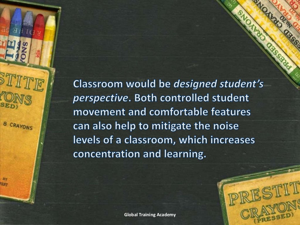 How classroom design effects student learning