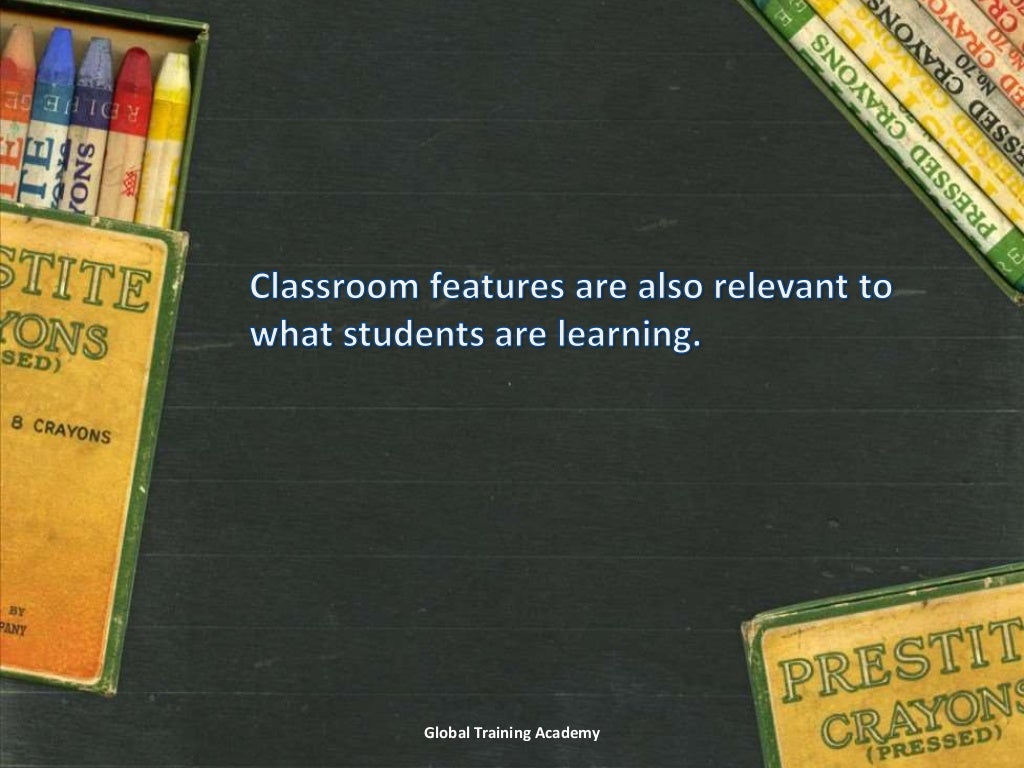 How classroom design effects student learning