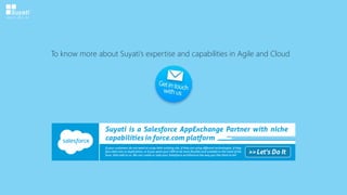 To know more about Suyati’s expertise and capabilities in Agile and Cloud
 