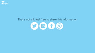 That’s not all, feel free to share this information
 