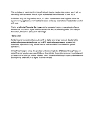 How Collateral Management Software and IPO Application Processing ...