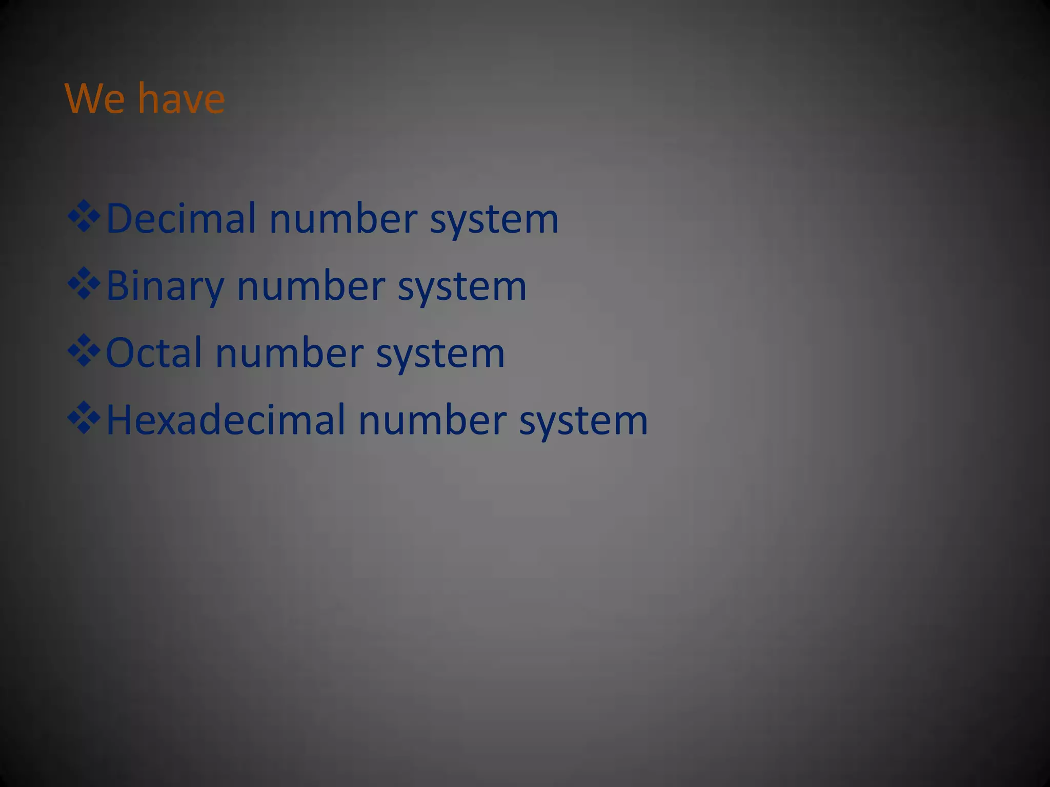How computers represent data pptx