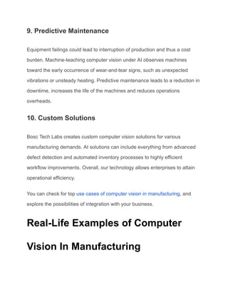 How Computer Vision Powers AI-Driven Process Optimization in ...