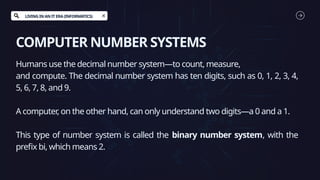 HOW COMPUTER WORKS IN THE INFORMATION TECHNOLOGY | PPTX