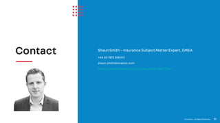 21© iovation. All RightsReserved
Shaun Smith – Insurance Subject Matter Expert, EMEA
+44 (0) 7872 308 013
shaun.smith@iovation.com
https://www.linkedin.com/in/shaun-smith-0ab7791a/
Contact
 