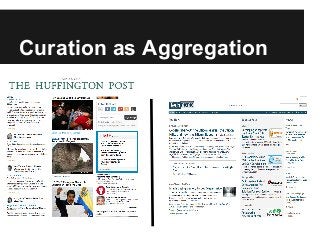 Curation as Aggregation
 
