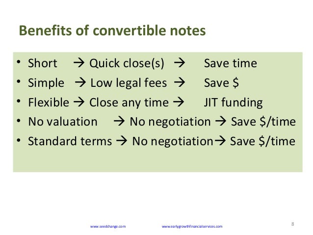 Convertible Note Term Sheet Template