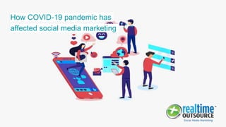 How COVID-19 pandemic has
affected social media marketing
 