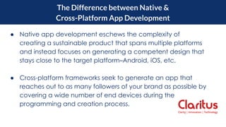 How cross platform app frameworks can grow in 2020