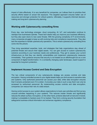 How Cybersecurity Consulting Businesses Mitigate Risks in Digital ...