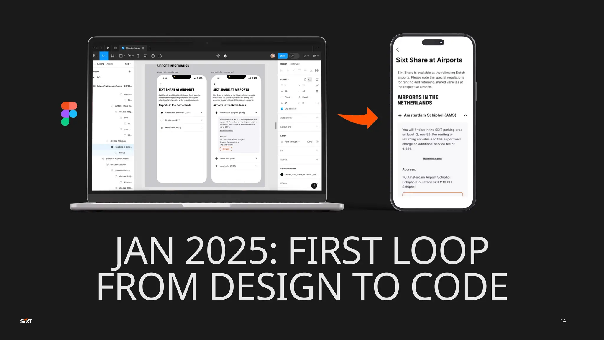 14
JAN 2025: FIRST LOOP
FROM DESIGN TO CODE
 
