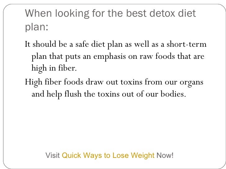 Term Detox Diet Plan how detox diet plans work Term Detox Diet Plan how detox diet plans work