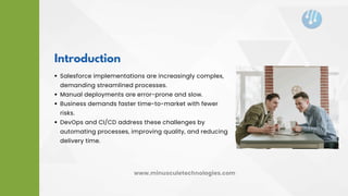 How DevOps and CICD Drive Transformation in Salesforce Development | PDF