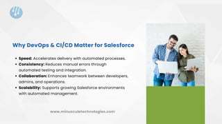 How DevOps and CICD Drive Transformation in Salesforce Development | PDF