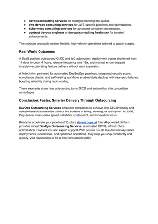 How DevOps Outsourcing Services Help Companies Achieve Faster CI_CD and ...